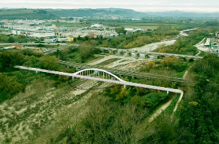 Il ponte ciclopedonale sul Chienti diventa realtà: sarà pronto per l’estate